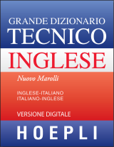 GRANDE DIZIONARIO TECNICO INGLESE - Online-Version (1 Jahr)