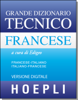 DIZIONARIO TECNICO FRANCESE - Online-Version (1 Jahr)