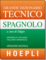 DIZIONARIO TECNICO SPAGNOLO - Online-Version (1 Jahr)