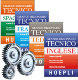 Paquet 4 dictionnaires techniques Hoepli - version téléchargeable