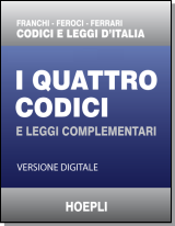 I Quattro Codici HOEPLI - Online-Version (1 Jahr)