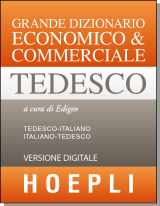 DIZIONARIO ECONOMICO & COMMERCIALE TEDESCO - Online-Version (1 Jahr)