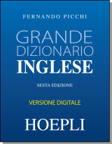 GRANDE DIZIONARIO HOEPLI INGLESE - version en ligne (1 an)