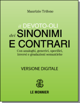 il Devoto-Oli dei SINONIMI e CONTRARI - online version (1 year)